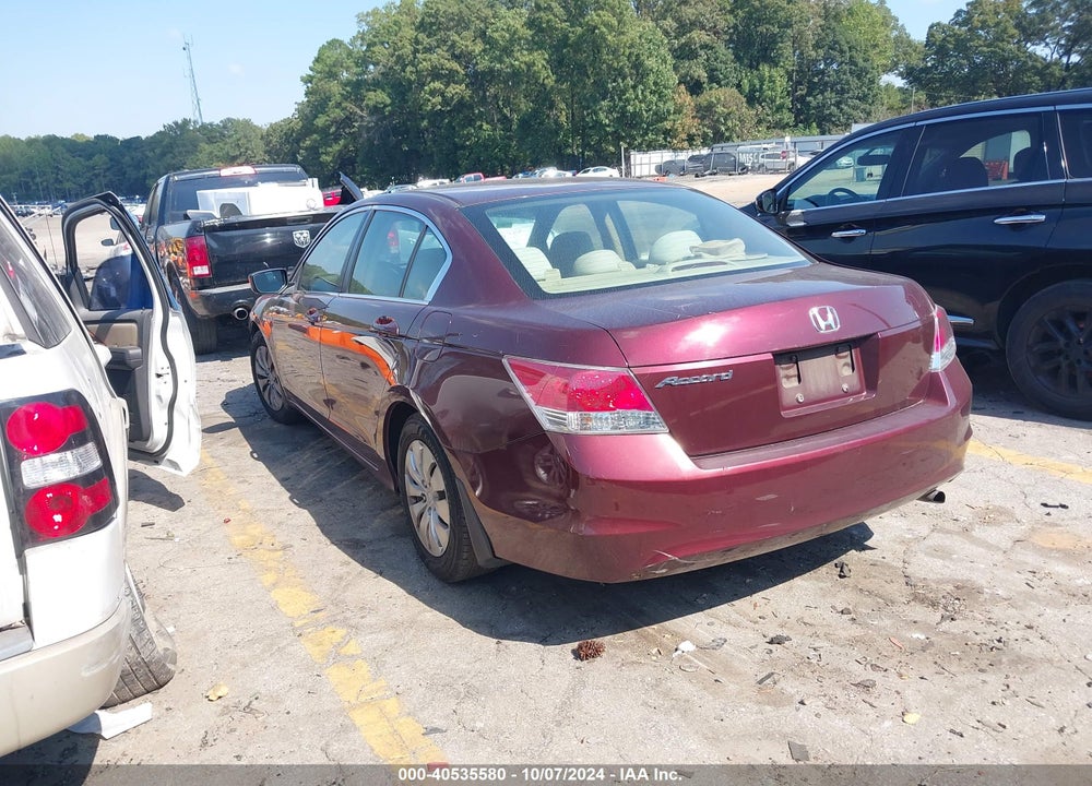2010 HONDA ACCORD 2.4 LX VIN: 1HGCP2F36AA091682