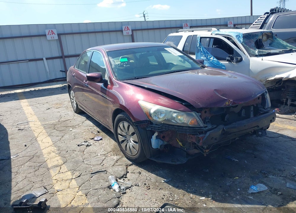 2010 HONDA ACCORD 2.4 LX VIN: 1HGCP2F36AA091682