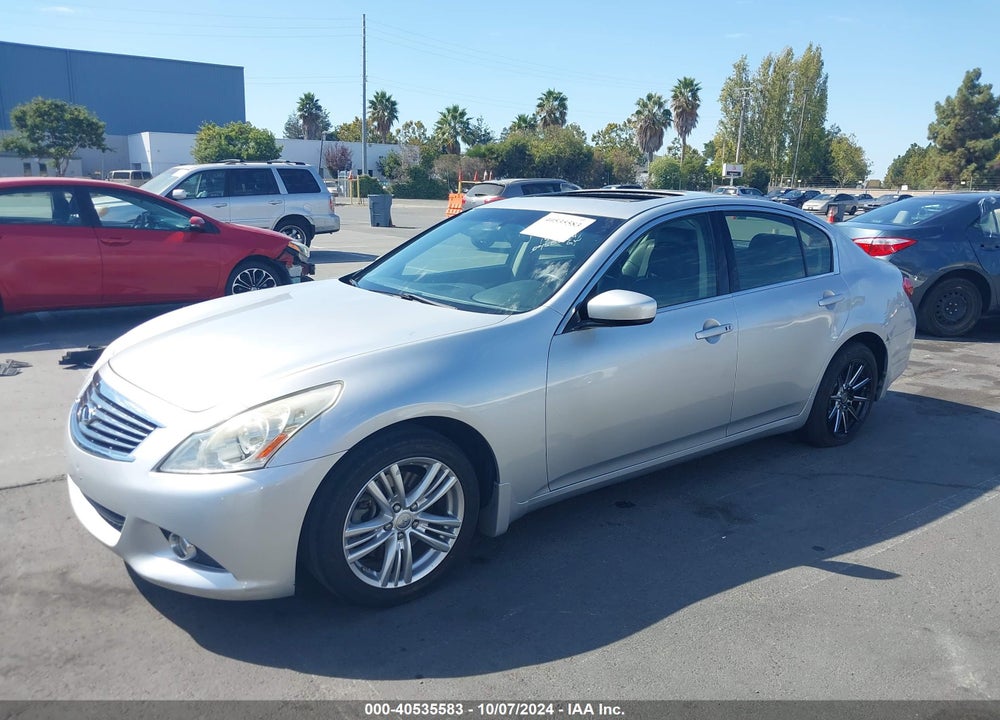 2011 INFINITI G37 JOURNEY VIN: JN1CV6AP7BM500748