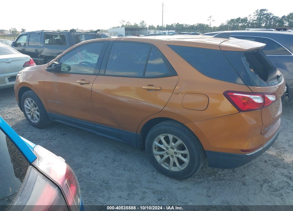 2018 CHEVROLET EQUINOX LS VIN: 2GNAXHEV1J6329647