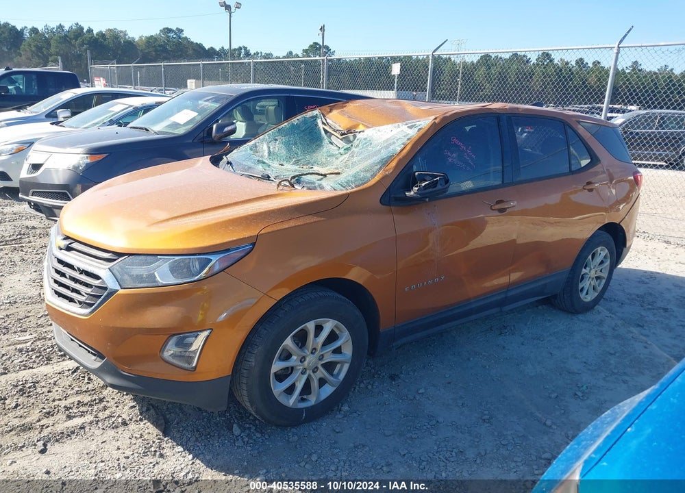 2018 CHEVROLET EQUINOX LS VIN: 2GNAXHEV1J6329647