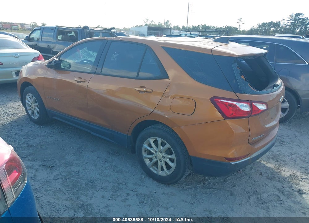 2018 CHEVROLET EQUINOX LS VIN: 2GNAXHEV1J6329647