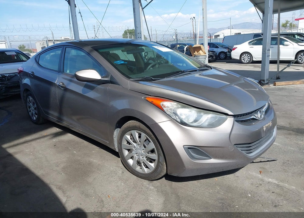 2012 HYUNDAI ELANTRA GLS VIN: 5NPDH4AE1CH139380