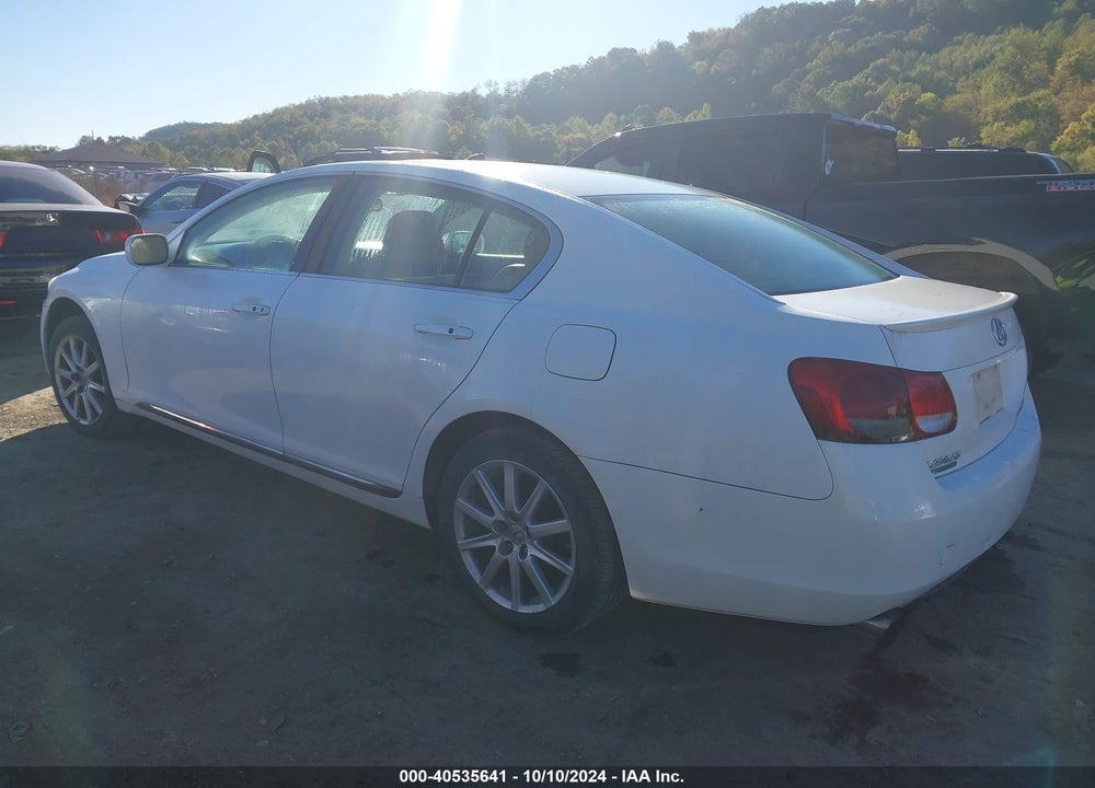 2006 LEXUS GS 300 VIN: JTHCH96S160007503