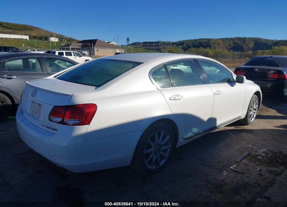 2006 LEXUS GS 300 VIN: JTHCH96S160007503