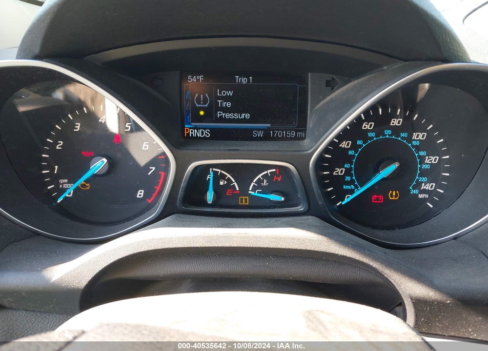 2015 FORD ESCAPE SE VIN: 1FMCU9G96FUC05796
