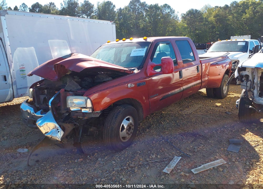 2001 FORD F-350 LARIAT/XL/XLT VIN: 1FTWW32F71ED86836