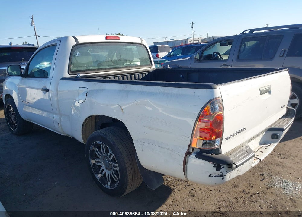 2005 TOYOTA TACOMA VIN: 5TENX22N75Z137496