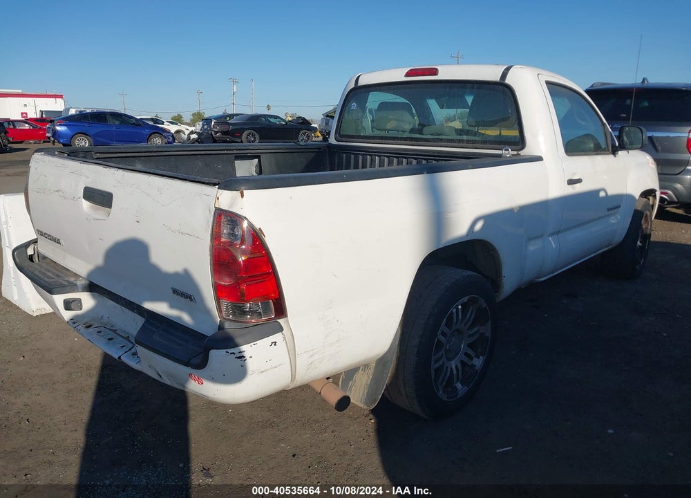 2005 TOYOTA TACOMA VIN: 5TENX22N75Z137496