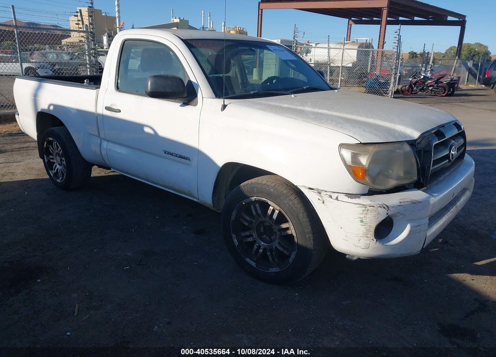 2005 TOYOTA TACOMA VIN: 5TENX22N75Z137496
