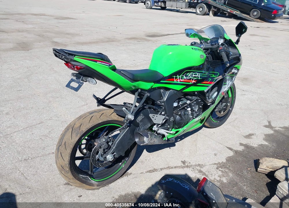 2024 KAWASAKI ZX636 K VIN: JKBZXJJ10RA008967