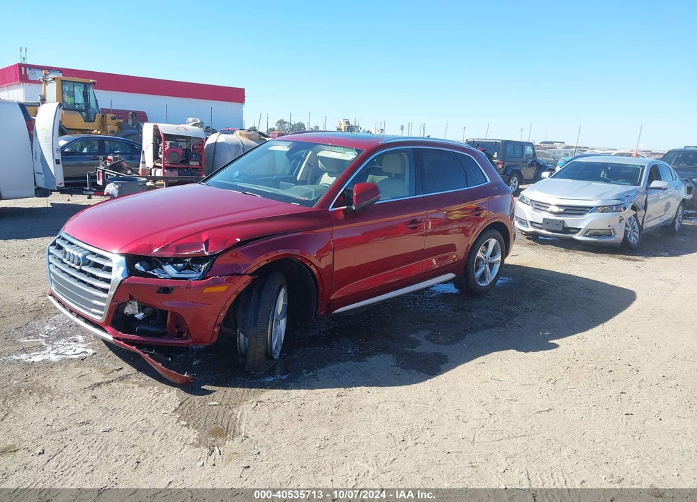 2020 AUDI Q5 PREMIUM PLUS 45 TFSI QUATTRO S TRONIC VIN: WA1BNAFY7L2025882