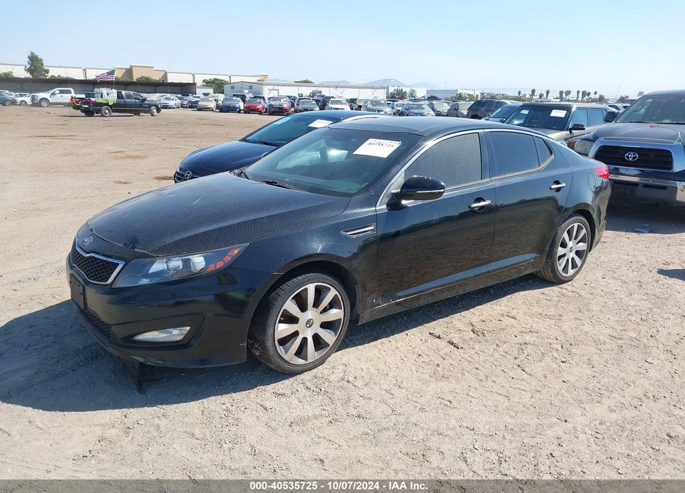 2012 KIA OPTIMA SX VIN: 5XXGR4A67CG077627