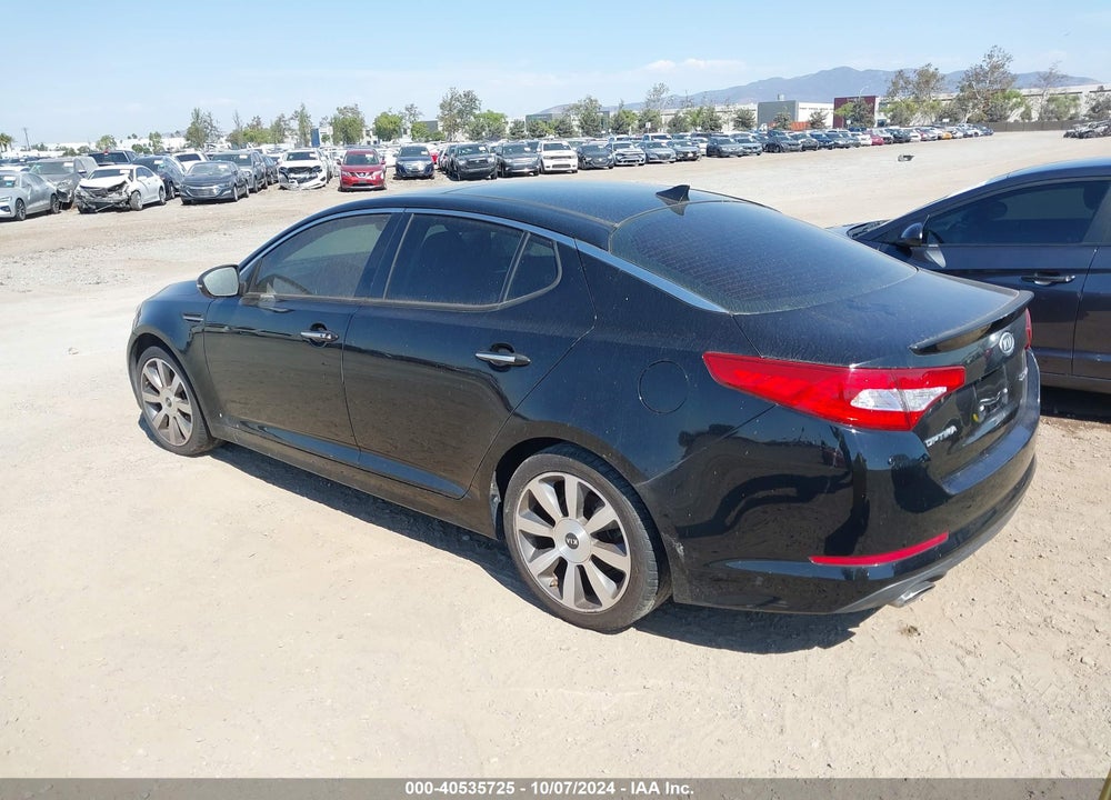 2012 KIA OPTIMA SX VIN: 5XXGR4A67CG077627