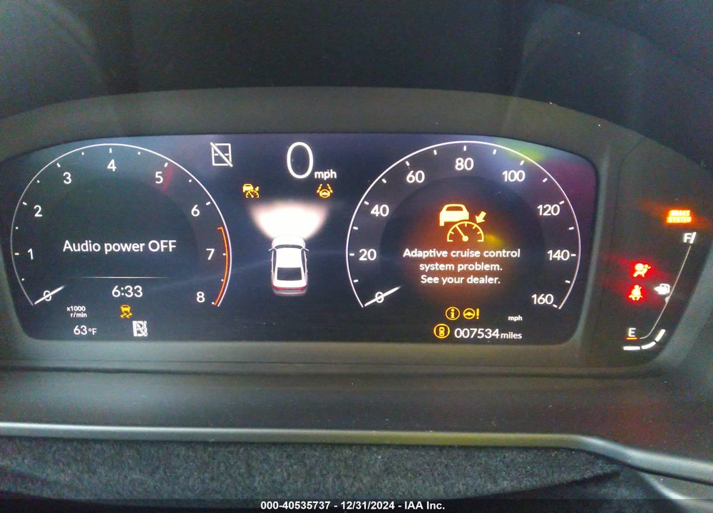 2024 HONDA ACCORD EX VIN: 1HGCY1F36RA026575