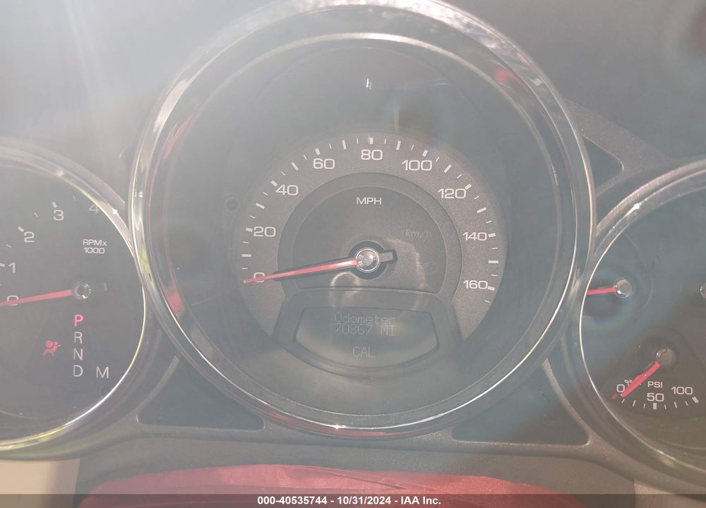2011 CADILLAC CTS LUXURY VIN: 1G6DG5EY4B0107731