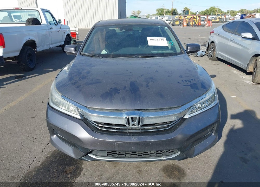 2017 HONDA ACCORD HYBRID TOURING VIN: JHMCR6F78HC026042