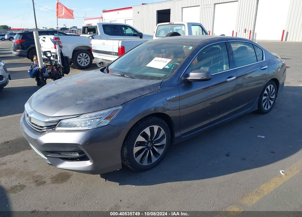 2017 HONDA ACCORD HYBRID TOURING VIN: JHMCR6F78HC026042