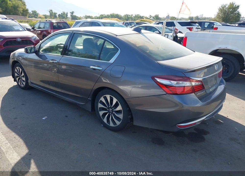 2017 HONDA ACCORD HYBRID TOURING VIN: JHMCR6F78HC026042