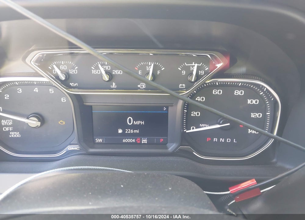 2022 GMC SIERRA 1500 LIMITED 4WD  STANDARD BOX ELEVATION WITH 3VL VIN: 1GTR9GEKXNZ230907