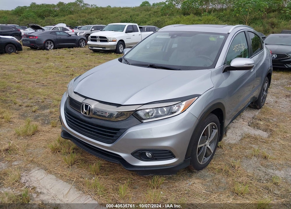 2022 HONDA HR-V AWD EX-L VIN: 3CZRU6H75NM712678