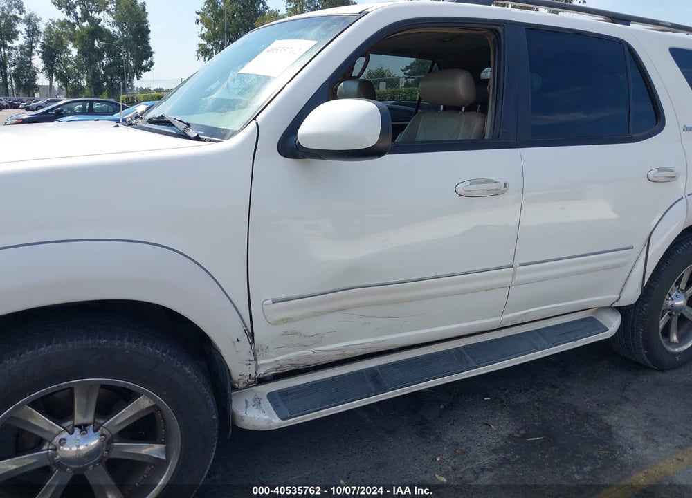 2003 TOYOTA SEQUOIA LIMITED V8 VIN: 5TDZT38A83S139808