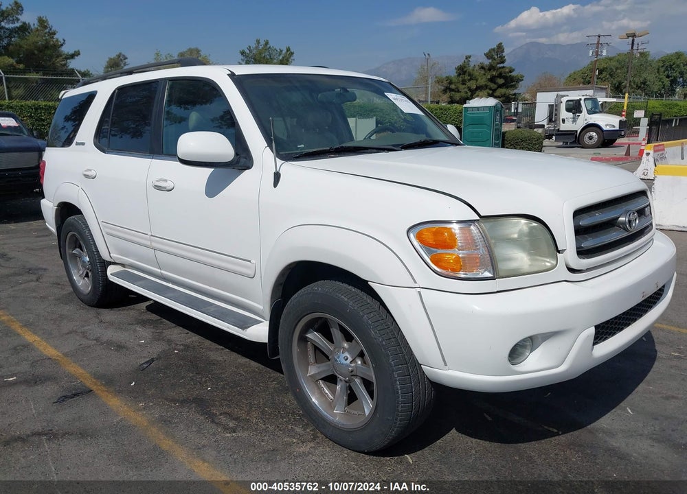 2003 TOYOTA SEQUOIA LIMITED V8 VIN: 5TDZT38A83S139808