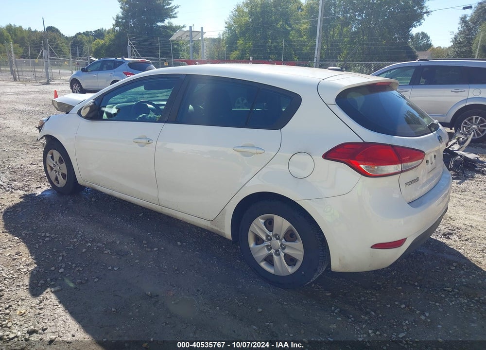 2017 KIA FORTE VIN: KNAFK5A84H5725537
