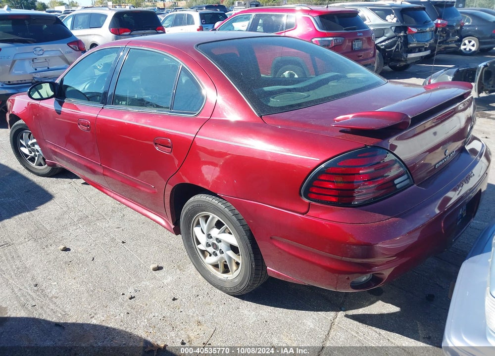 2003 PONTIAC GRAND AM SE VIN: 1G2NE52F33C248918