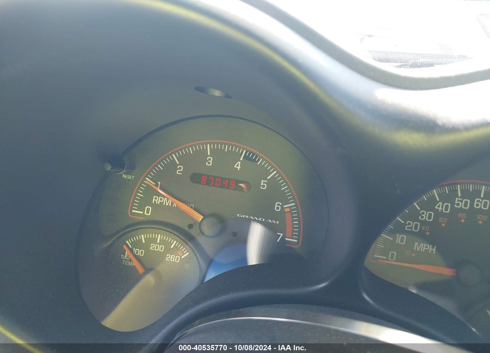2003 PONTIAC GRAND AM SE VIN: 1G2NE52F33C248918
