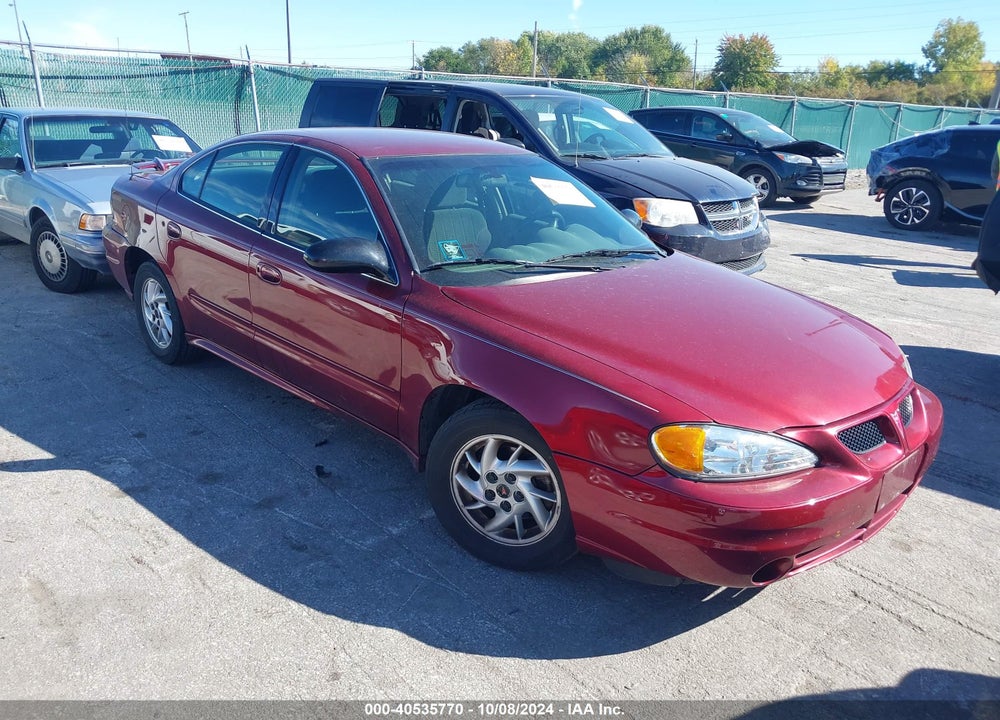 2003 PONTIAC GRAND AM SE VIN: 1G2NE52F33C248918
