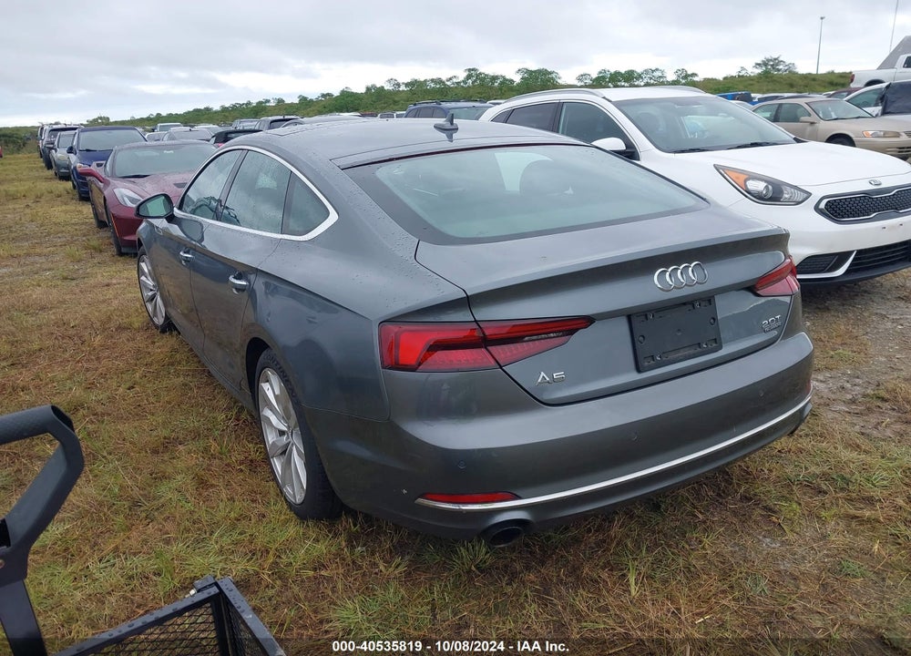 2018 AUDI A5 2.0T PREMIUM VIN: WAUBNCF50JA090967