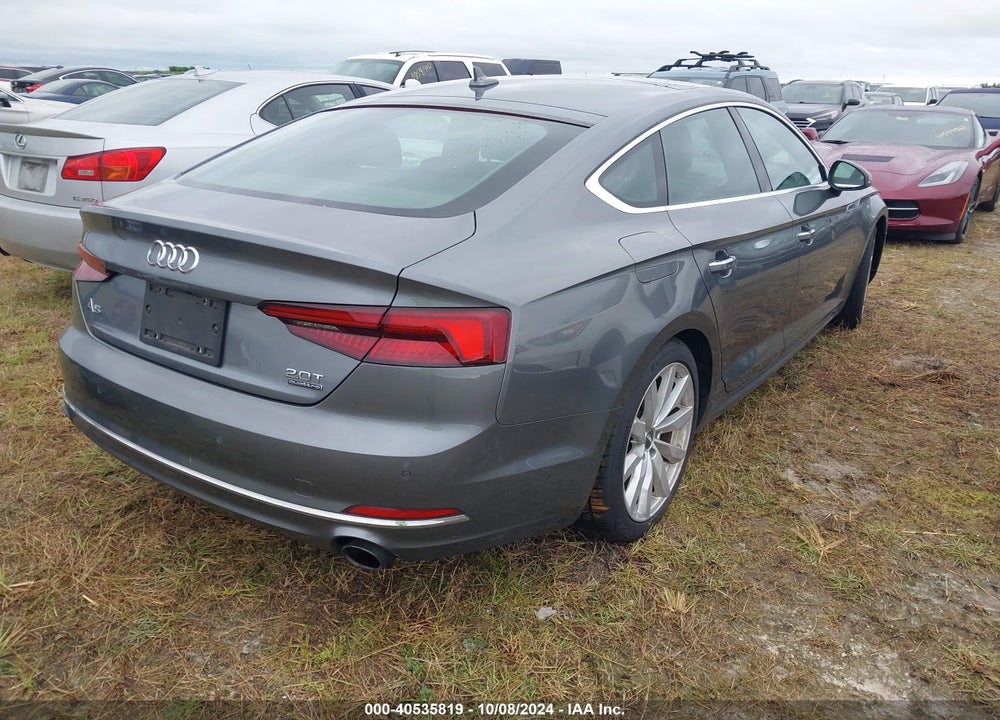 2018 AUDI A5 2.0T PREMIUM VIN: WAUBNCF50JA090967