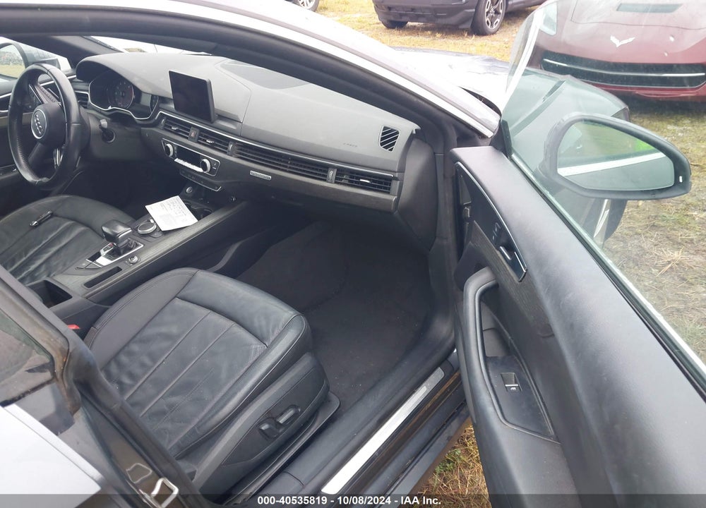 2018 AUDI A5 2.0T PREMIUM VIN: WAUBNCF50JA090967