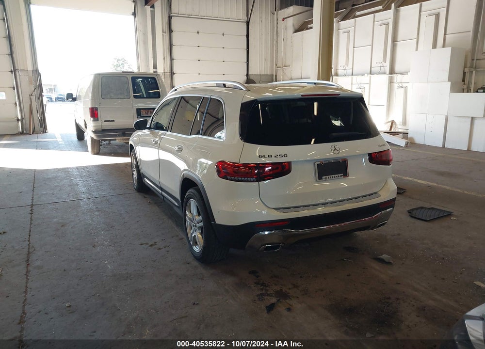 2022 MERCEDES-BENZ GLB 250 4MATIC VIN: W1N4M4HB8NW196639