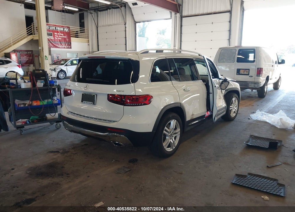 2022 MERCEDES-BENZ GLB 250 4MATIC VIN: W1N4M4HB8NW196639