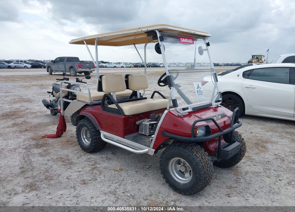 2007 CLUB CAR GOLF CART VIN: 7D0720376911