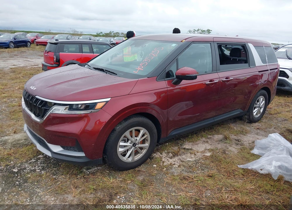 2024 KIA CARNIVAL MPV LX SEAT PACKAGE VIN: KNDNB4H35R6342589