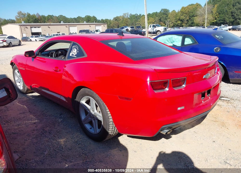 2012 CHEVROLET CAMARO 2LS VIN: 2G1FA1E31C9191799