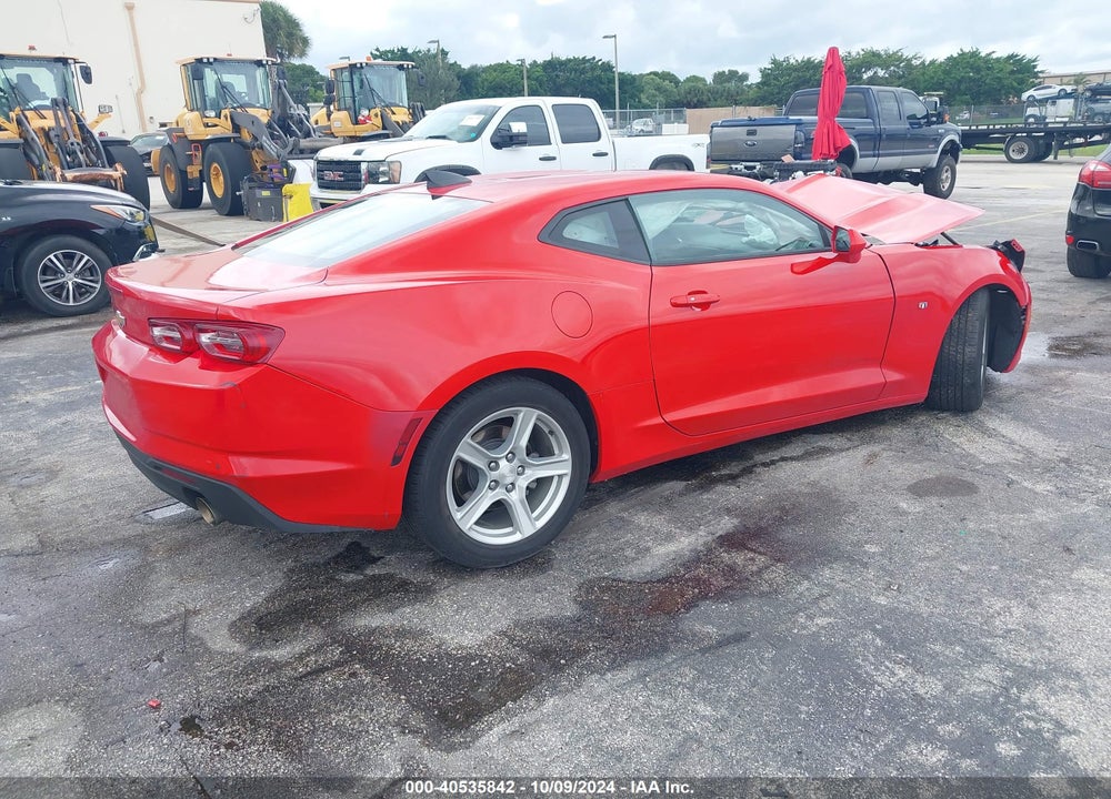 2022 CHEVROLET CAMARO RWD 1LT VIN: 1G1FB1RX9N0122477