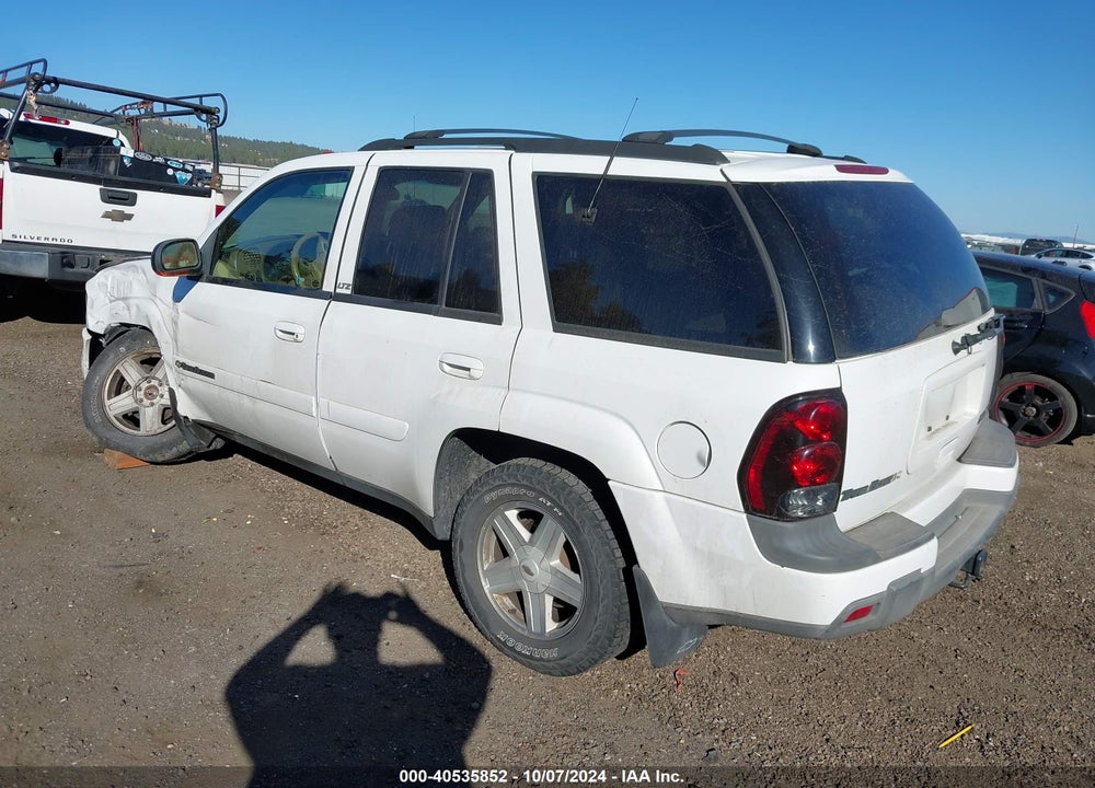 2002 CHEVROLET TRAILBLAZER LTZ VIN: 1GNDT13S122244296