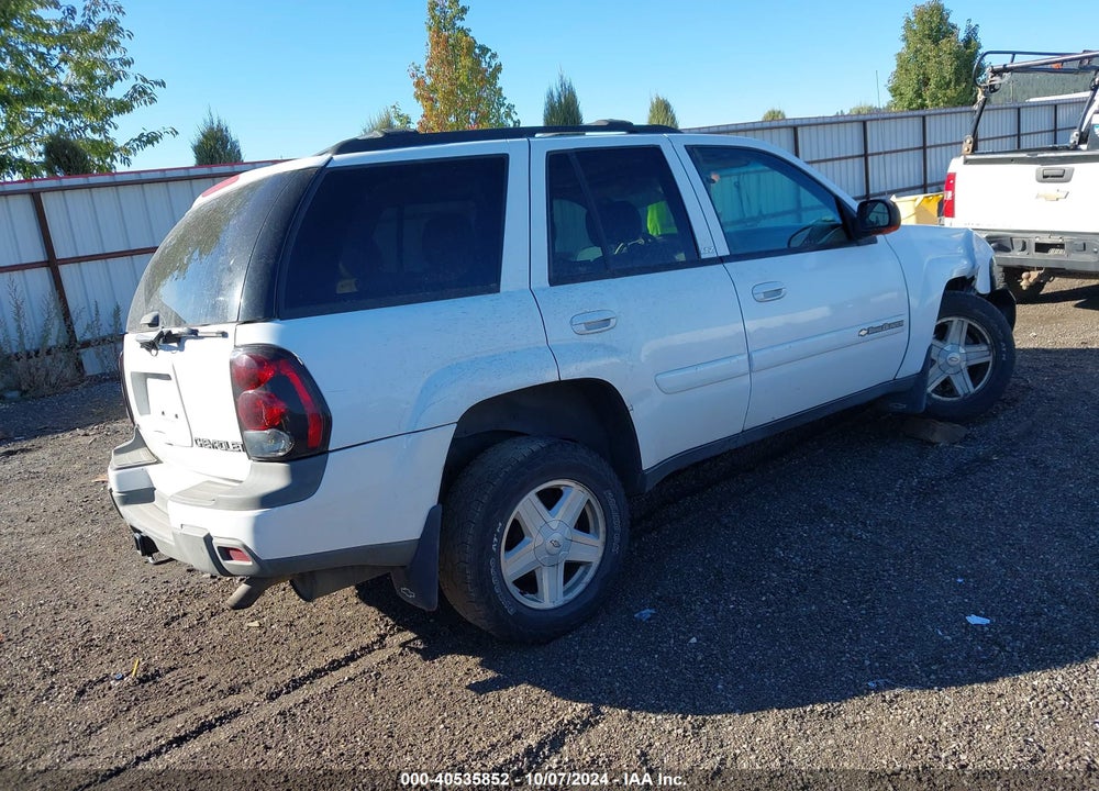 2002 CHEVROLET TRAILBLAZER LTZ VIN: 1GNDT13S122244296