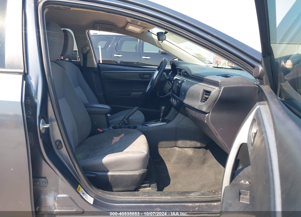 2016 TOYOTA COROLLA L VIN: 5YFBURHE6GP502836
