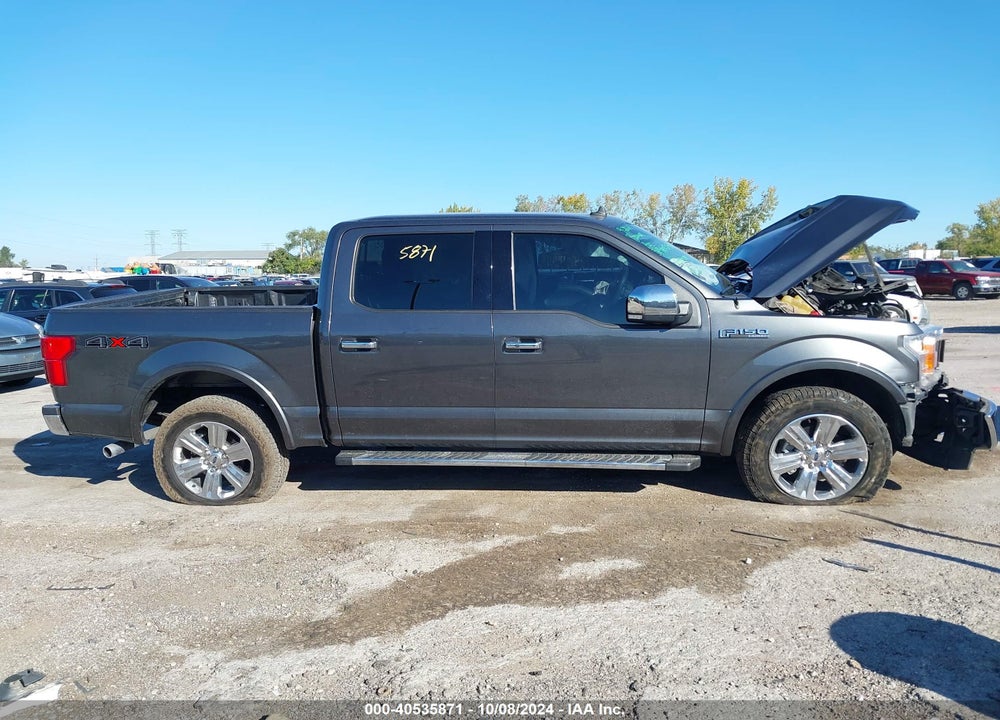 2019 FORD F-150 LARIAT VIN: 1FTEW1E58KFB60111