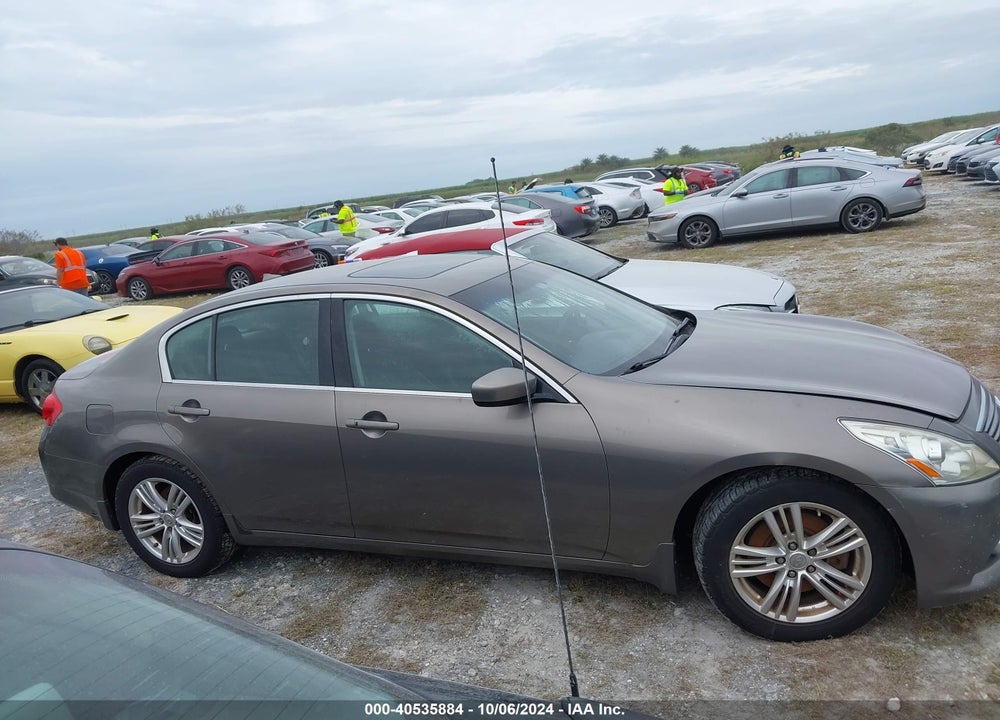 2011 INFINITI G37X VIN: JN1CV6AR6BM402165