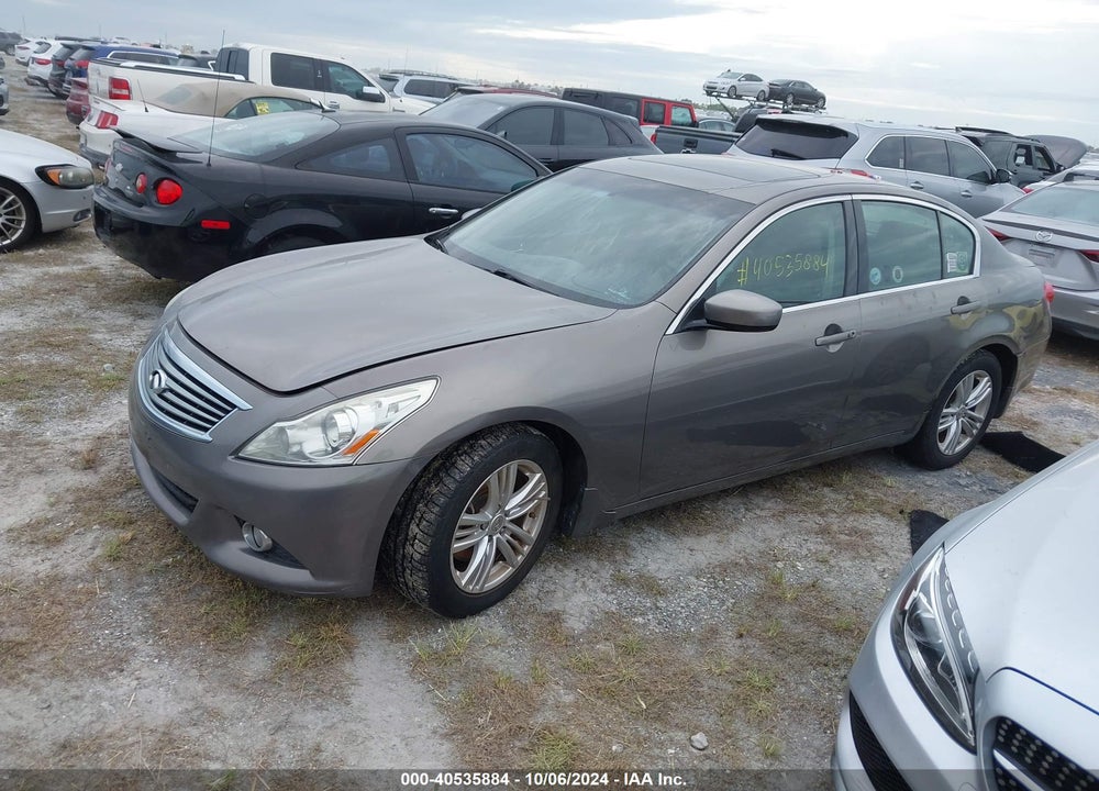 2011 INFINITI G37X VIN: JN1CV6AR6BM402165
