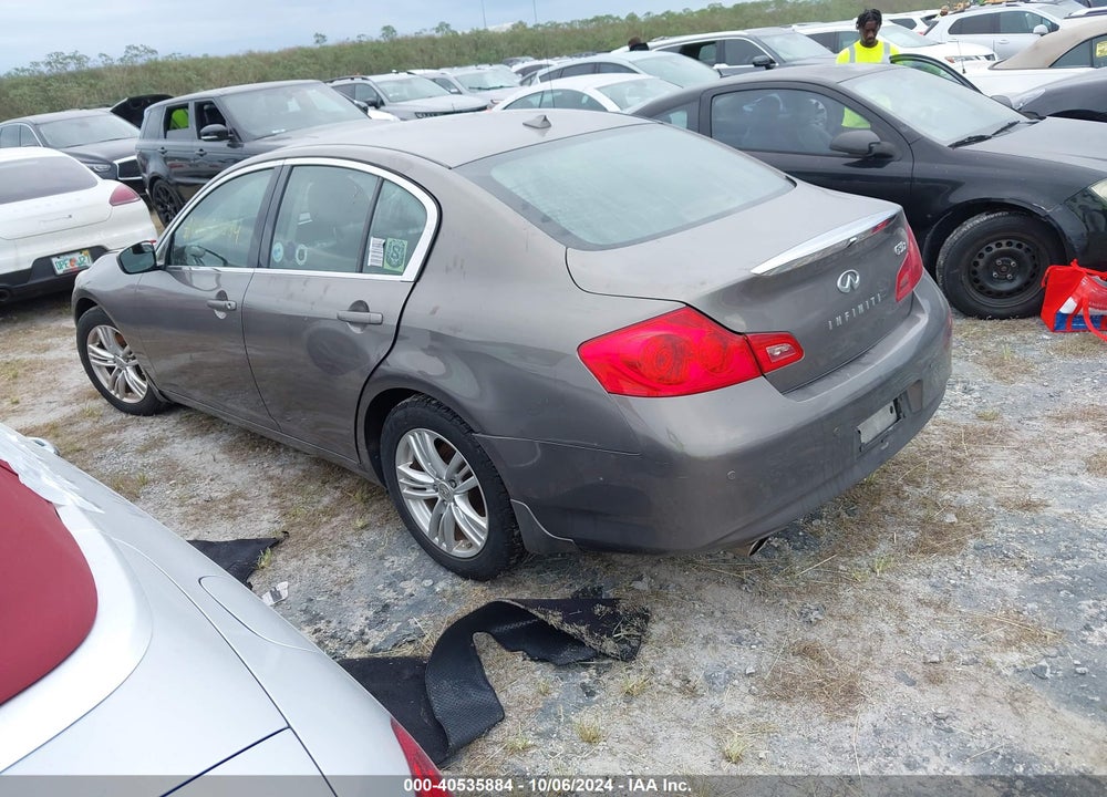 2011 INFINITI G37X VIN: JN1CV6AR6BM402165