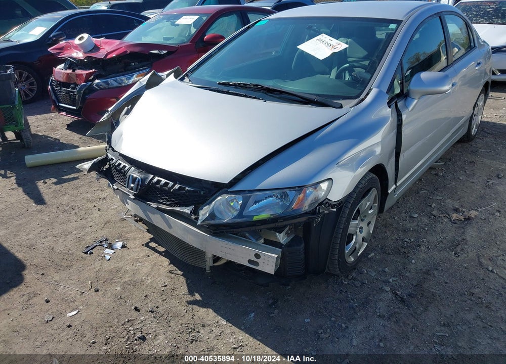 2009 HONDA CIVIC LX VIN: 1HGFA16599L028697