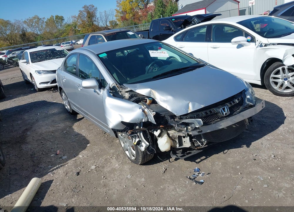2009 HONDA CIVIC LX VIN: 1HGFA16599L028697
