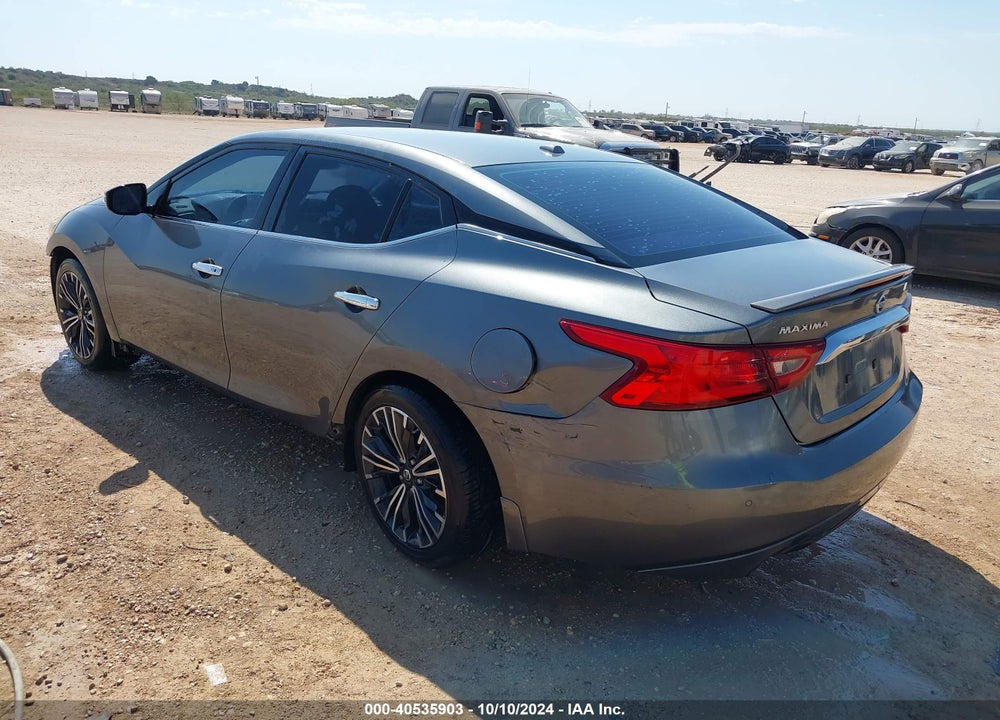 2017 NISSAN MAXIMA 3.5 SV VIN: 1N4AA6AP5HC399505